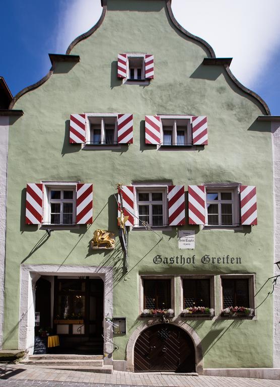 Hotel-Gasthof Goldener Greifen Rothenburg ob der Tauber Exterior photo